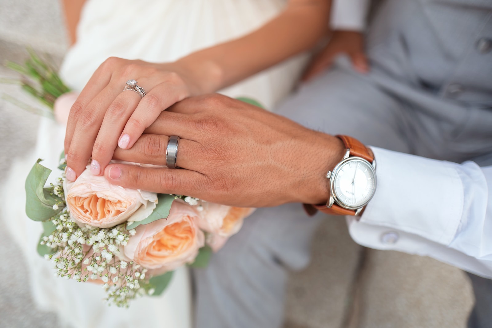 mariage entre deux personnes qui s'aiment